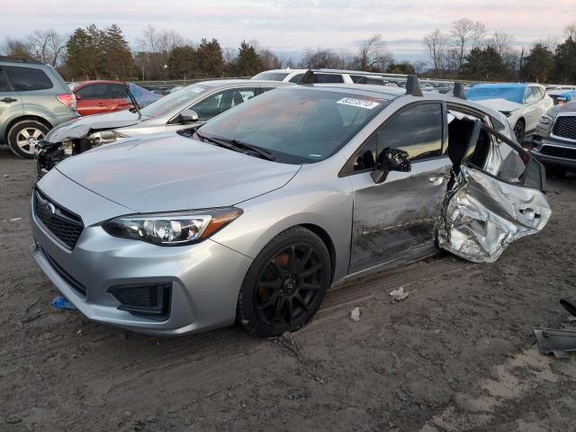 4S3GTAM62H3714278 - 2017 SUBARU IMPREZA SPORT SILVER photo 1