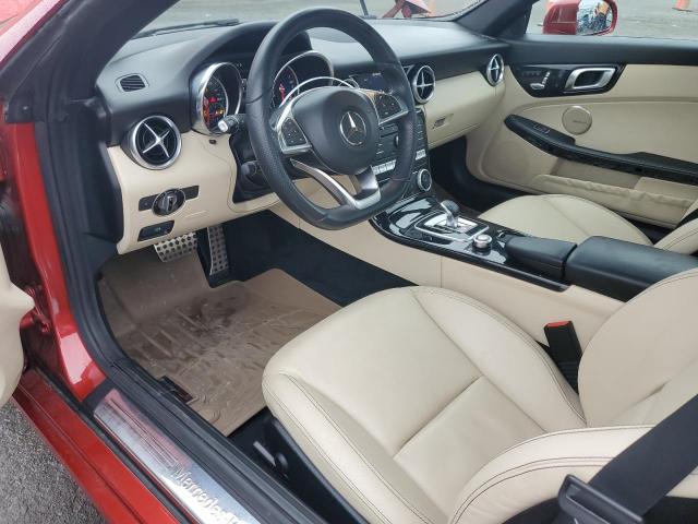 WDDPK3JA3JF151484 - 2018 MERCEDES-BENZ SLC 300 RED photo 8