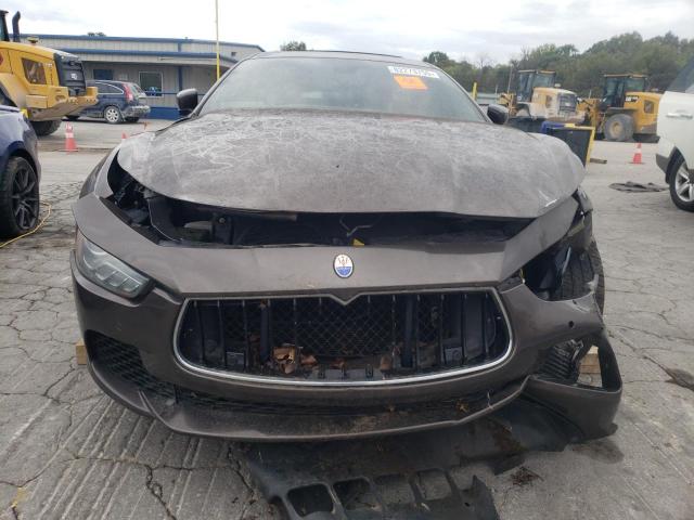 ZAM57RTA0E1124003 - 2014 MASERATI GHIBLI S 棕色 照片 5