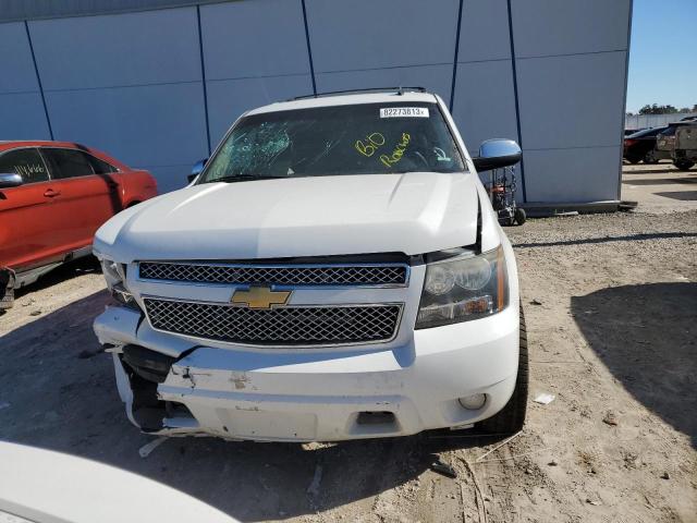 1GNSCCE07DR145507 - 2013 CHEVROLET TAHOE C1500 LTZ WHITE photo 5