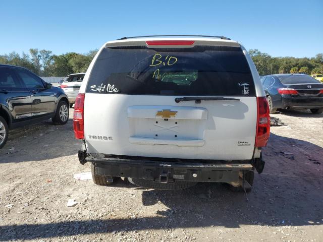 1GNSCCE07DR145507 - 2013 CHEVROLET TAHOE C1500 LTZ WHITE photo 6