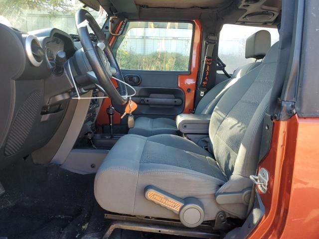 1J4FA54189L704816 - 2009 JEEP WRANGLER SAHARA Turuncu fotoğraf 7