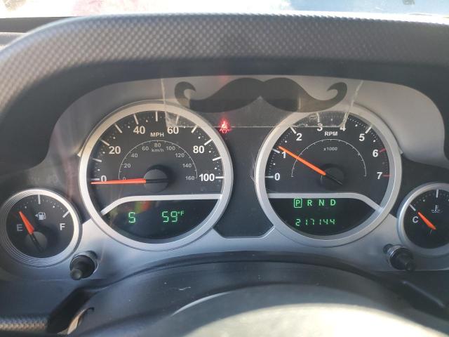 1J4FA54189L704816 - 2009 JEEP WRANGLER SAHARA Turuncu fotoğraf 9