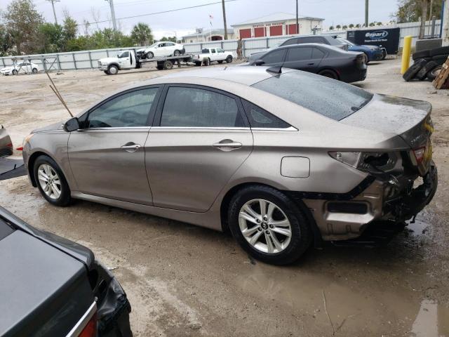 5NPEB4AC7EH939009 - 2014 HYUNDAI SONATA GLS TAN photo 2