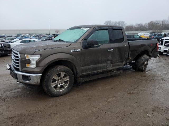 1FTFX1EF7GFD44604 - 2016 FORD F150 SUPER CAB BROWN photo 1