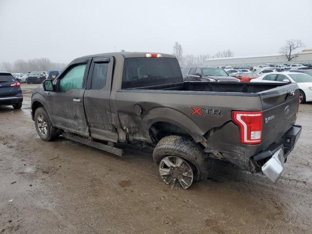 1FTFX1EF7GFD44604 - 2016 FORD F150 SUPER CAB BROWN photo 2