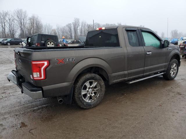 1FTFX1EF7GFD44604 - 2016 FORD F150 SUPER CAB BROWN photo 3