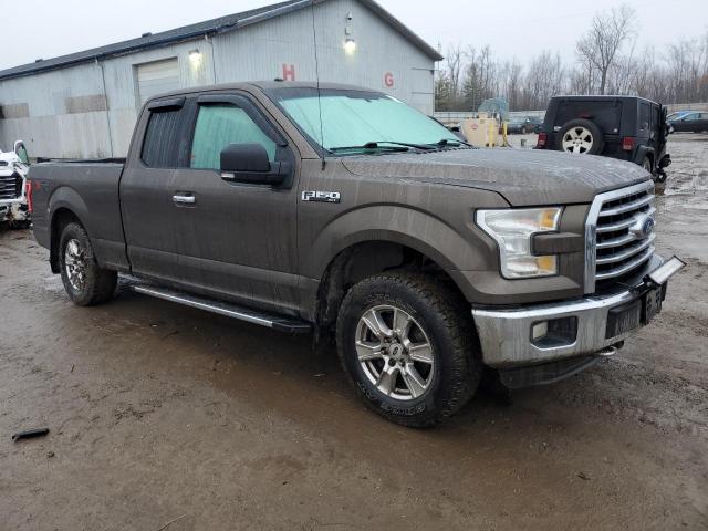 1FTFX1EF7GFD44604 - 2016 FORD F150 SUPER CAB BROWN photo 4