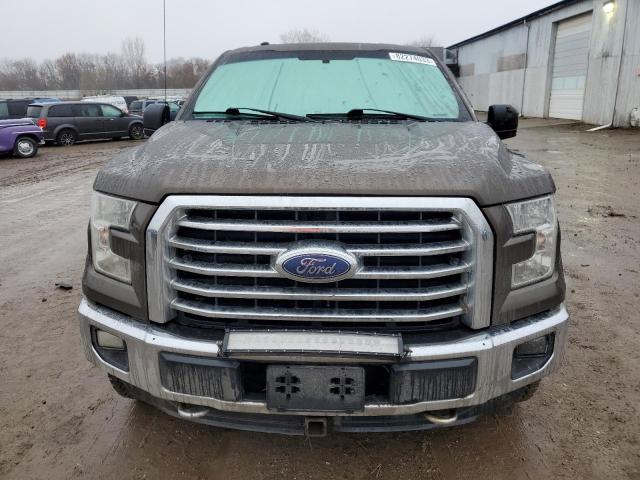 1FTFX1EF7GFD44604 - 2016 FORD F150 SUPER CAB BROWN photo 5