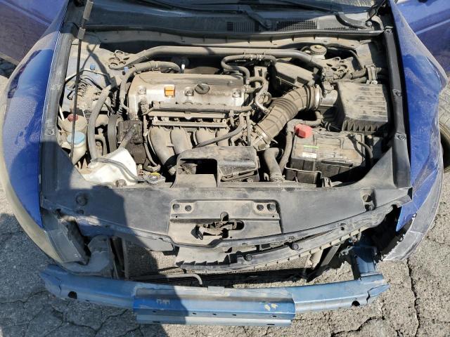 1HGCS1B3XAA012416 - 2010 HONDA ACCORD LX BLUE photo 11