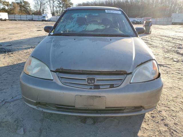 2HGES16563H564455 - 2003 HONDA CIVIC LX GOLD photo 5