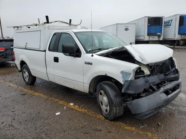 1FTRF12258KB70364 - 2008 FORD F150 WHITE photo 4