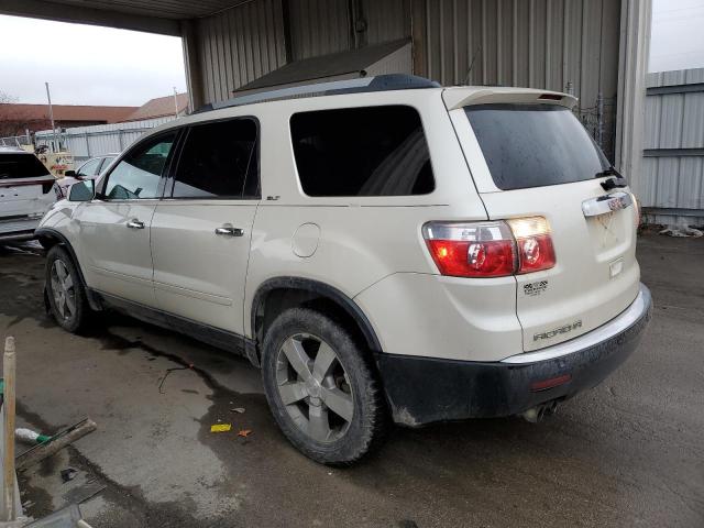 1GKKVRED7BJ407924 - 2011 GMC ACADIA SLT-1 WHITE photo 2