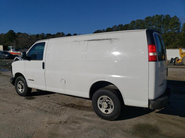 1GCGG25C591147785 - 2009 CHEVROLET EXPRESS G2 WHITE photo 2