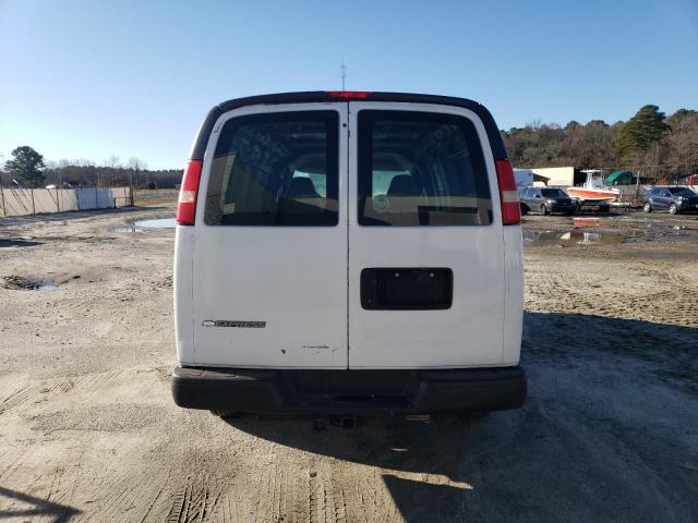 1GCGG25C591147785 - 2009 CHEVROLET EXPRESS G2 WHITE photo 6