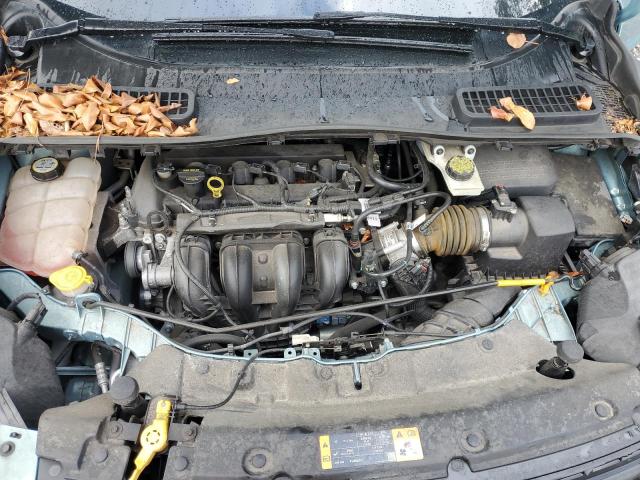 1FMCU0F75DUA98619 - 2013 FORD ESCAPE S GREEN photo 12