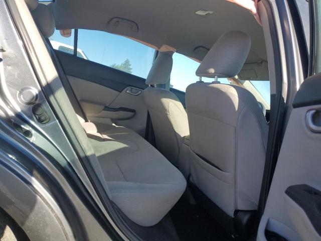 19XFB2F58DE274353 - 2013 HONDA CIVIC LX GRAY photo 10