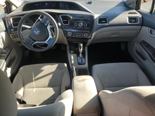 19XFB2F58DE274353 - 2013 HONDA CIVIC LX GRAY photo 8