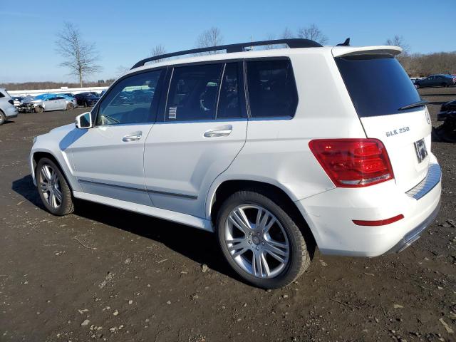 WDCGG0EB8FG433824 - 2015 MERCEDES-BENZ GLK 250 BLUETEC WHITE photo 2