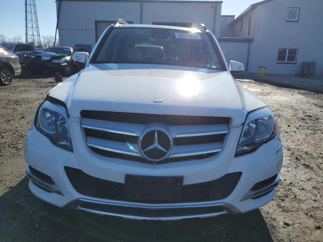 WDCGG0EB8FG433824 - 2015 MERCEDES-BENZ GLK 250 BLUETEC WHITE photo 5