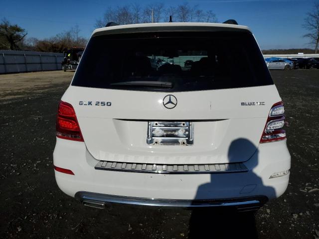 WDCGG0EB8FG433824 - 2015 MERCEDES-BENZ GLK 250 BLUETEC WHITE photo 6