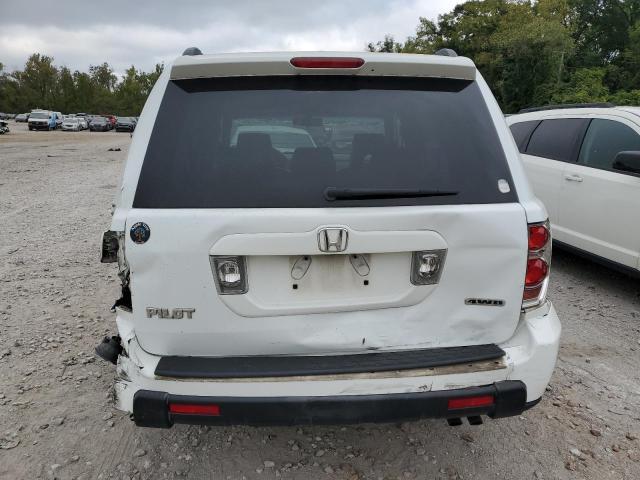 2HKYF18556H555917 - 2006 HONDA PILOT EX WHITE photo 6
