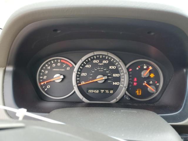 2HKYF18556H555917 - 2006 HONDA PILOT EX WHITE photo 9