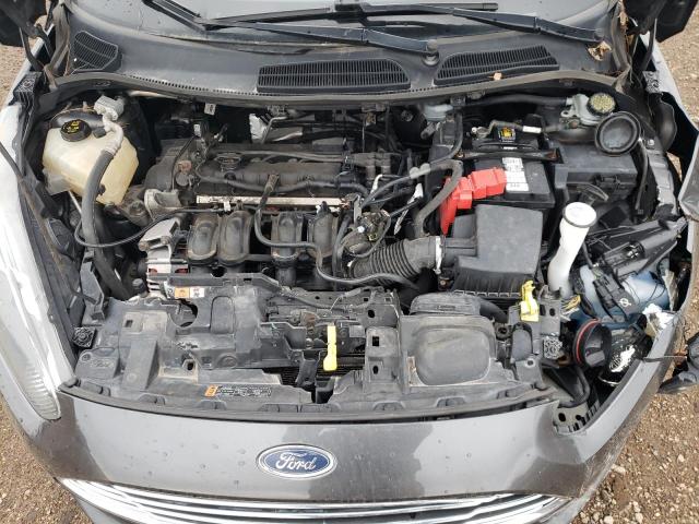 3FADP4BJ1JM100512 - 2018 FORD FIESTA SE GRAY photo 11