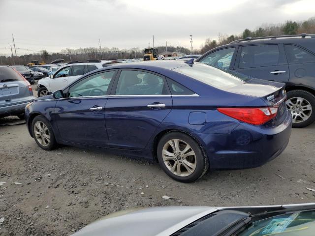 5NPEC4AC2BH133071 - 2011 HYUNDAI SONATA SE BLUE photo 2