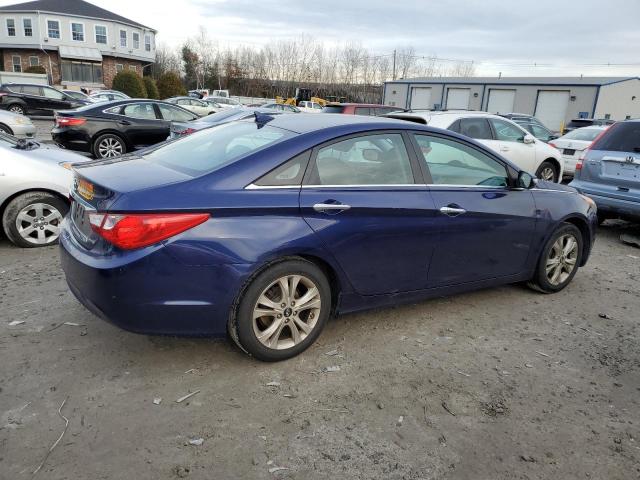 5NPEC4AC2BH133071 - 2011 HYUNDAI SONATA SE BLUE photo 3