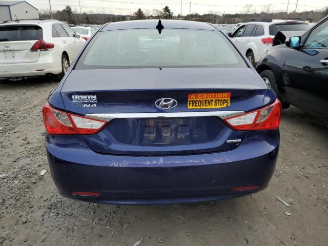 5NPEC4AC2BH133071 - 2011 HYUNDAI SONATA SE BLUE photo 6