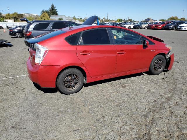 JTDKN3DU3A0035030 - 2010 TOYOTA PRIUS Qırmızı foto 3