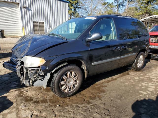 1C4GP45R95B388270 - 2005 CHRYSLER TOWN & COU BLACK photo 1