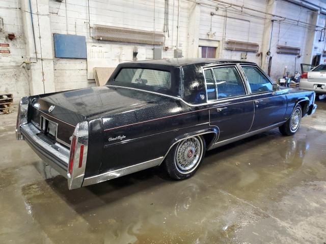 1G6DW69Y2G9718475 - 1986 CADILLAC FLEETWOOD BROUGHAM BLACK photo 3