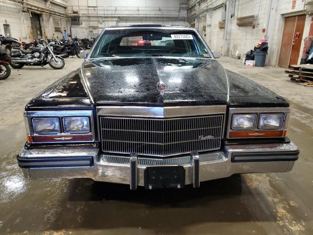 1G6DW69Y2G9718475 - 1986 CADILLAC FLEETWOOD BROUGHAM BLACK photo 5