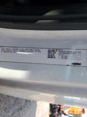 1FUJGLDR6DLBS1769 - 2013 FREIGHTLINER CASCADIA Белый фото 10