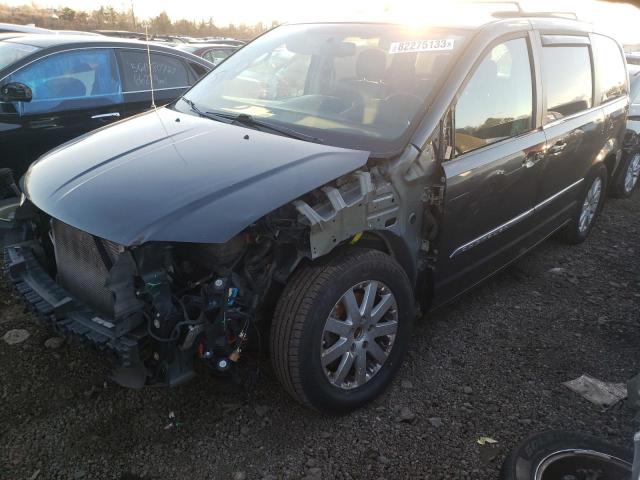 2C4RC1CG7CR151098 - 2012 CHRYSLER TOWN & COU TOURING L CHARCOAL photo 1