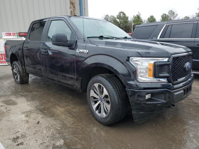 1FTEW1EP3KKC81878 - 2019 FORD F150 SUPERCREW BLACK photo 4