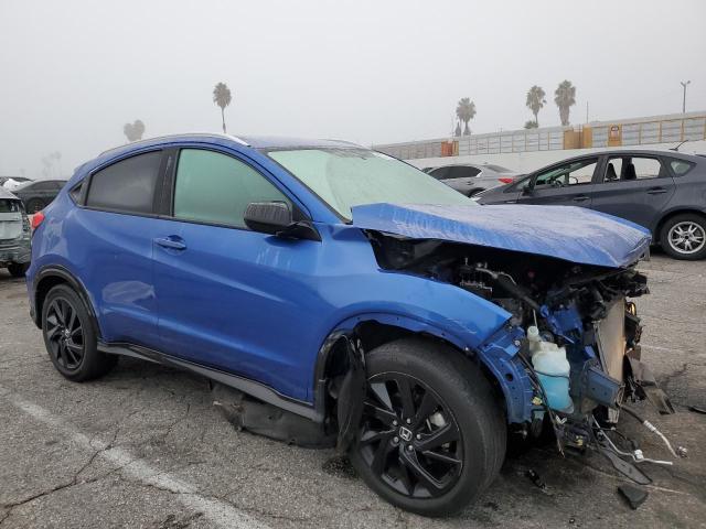 3CZRU5H11MM706655 - 2021 HONDA HR-V SPORT ლურჯი ფოტო 4