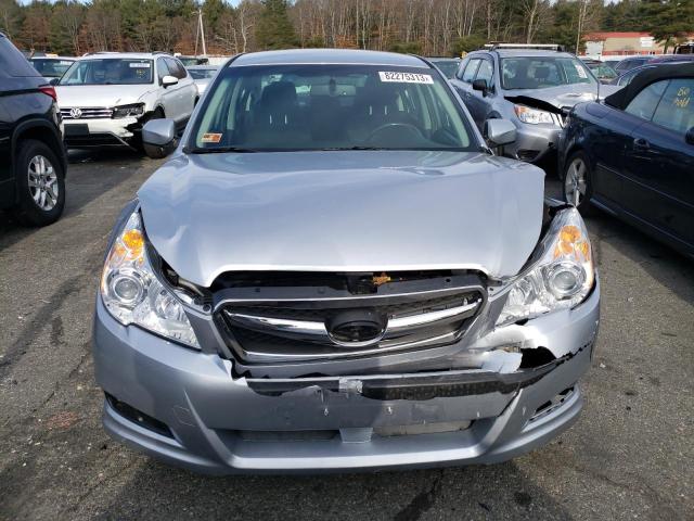 4S3BMBB63C3039596 - 2012 SUBARU LEGACY 2.5I PREMIUM SILVER photo 5