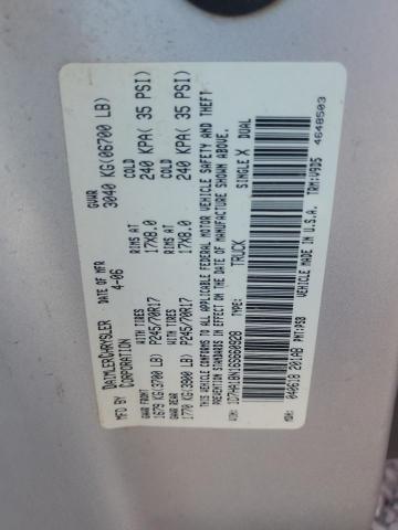 1D7HA18N16S660928 - 2006 DODGE RAM 1500 ST SILVER photo 12