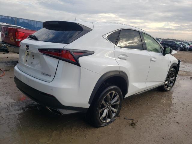 JTJSARBZ2L5018686 - 2020 LEXUS NX 300 F-SPORT WHITE photo 3