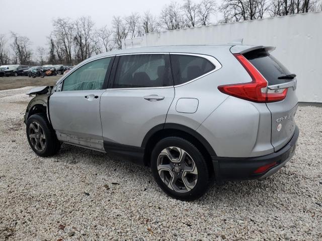 7FARW2H8XKE008661 - 2019 HONDA CR-V EXL SILVER photo 2