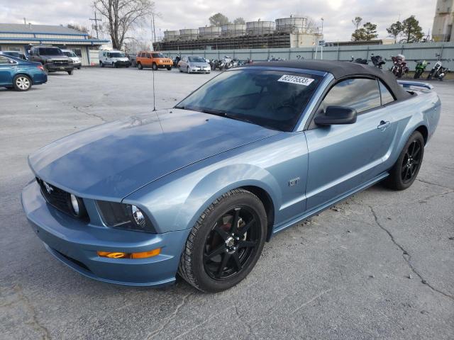 1ZVHT85H665142529 - 2006 FORD MUSTANG GT BLUE photo 1