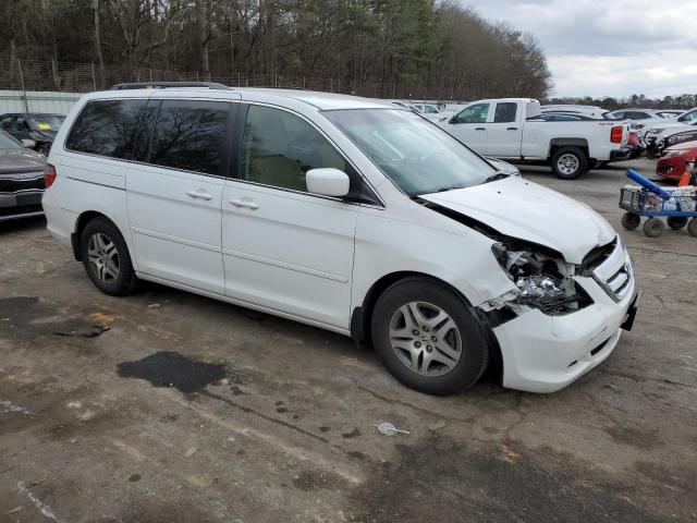 5FNRL38407B015505 - 2007 HONDA ODYSSEY EX WHITE photo 4