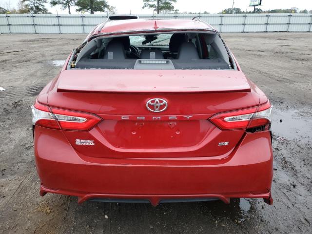 4T1B11HK1KU281458 - 2019 TOYOTA CAMRY L RED photo 6