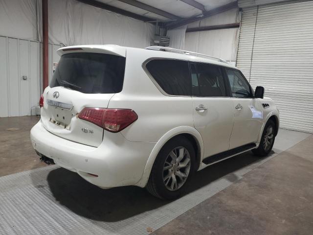 JN8AZ2NEXB9001329 - 2011 INFINITI QX56 WHITE photo 3