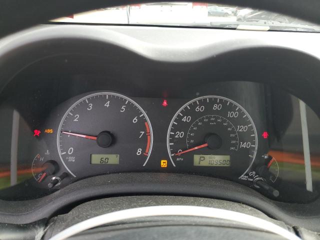 2T1BU4EE3BC716733 - 2011 TOYOTA COROLLA BASE GRAY photo 9