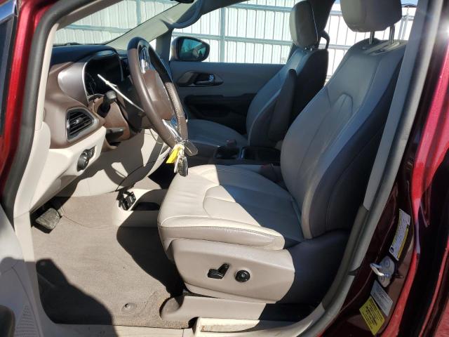 2C4RC1BG1HR609971 - 2017 CHRYSLER PACIFICA TOURING L წითელი ფოტო 7