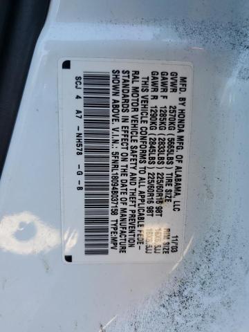 5FNRL18094B037158 - 2004 HONDA ODYSSEY EXL Weiß Foto 13
